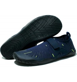 Men's Women's Barefoot Quick Dry Aqua Water Shoe Navy Blue $10.28 Outdoor Shoes